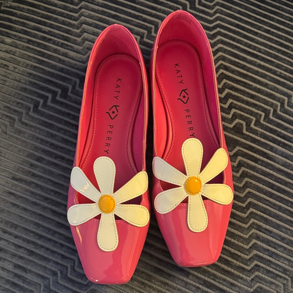Katy Perry Collections Pink Daisy Flats